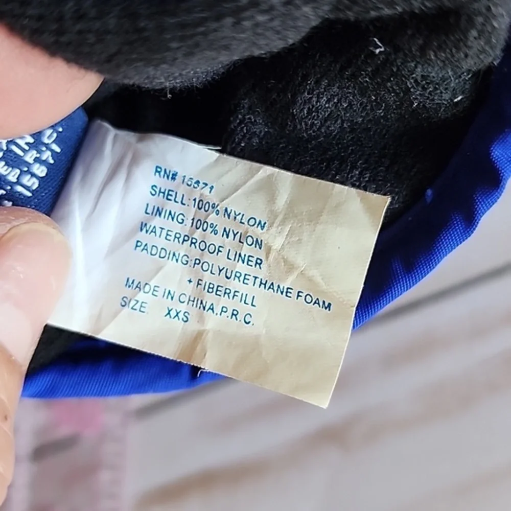 Blue snow gloves kids‎ xxs